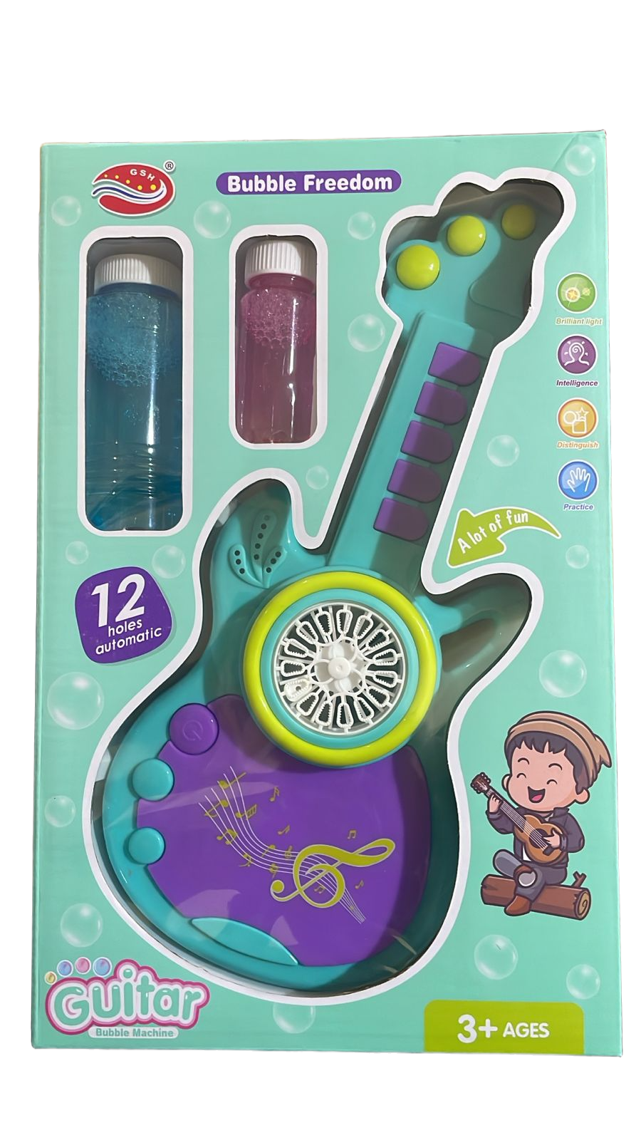 Guitar Bubble Machine
