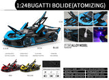 Bugatti Bolide Model 1:24 (Assorted colors, sold as single)