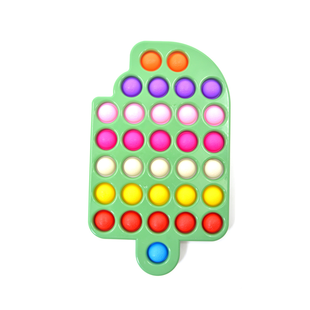 Ice Cream Fidget Pop It Toy 24cm Assorted Colors