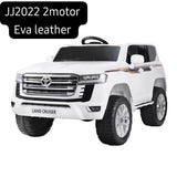 TOYOTA LAND CRUISER 12V Kids Ride-On Electric Car – White