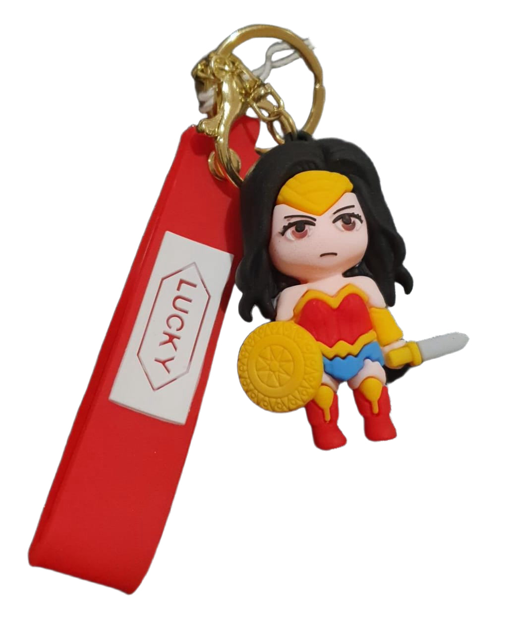 Wonder Woman Pvc Keychain