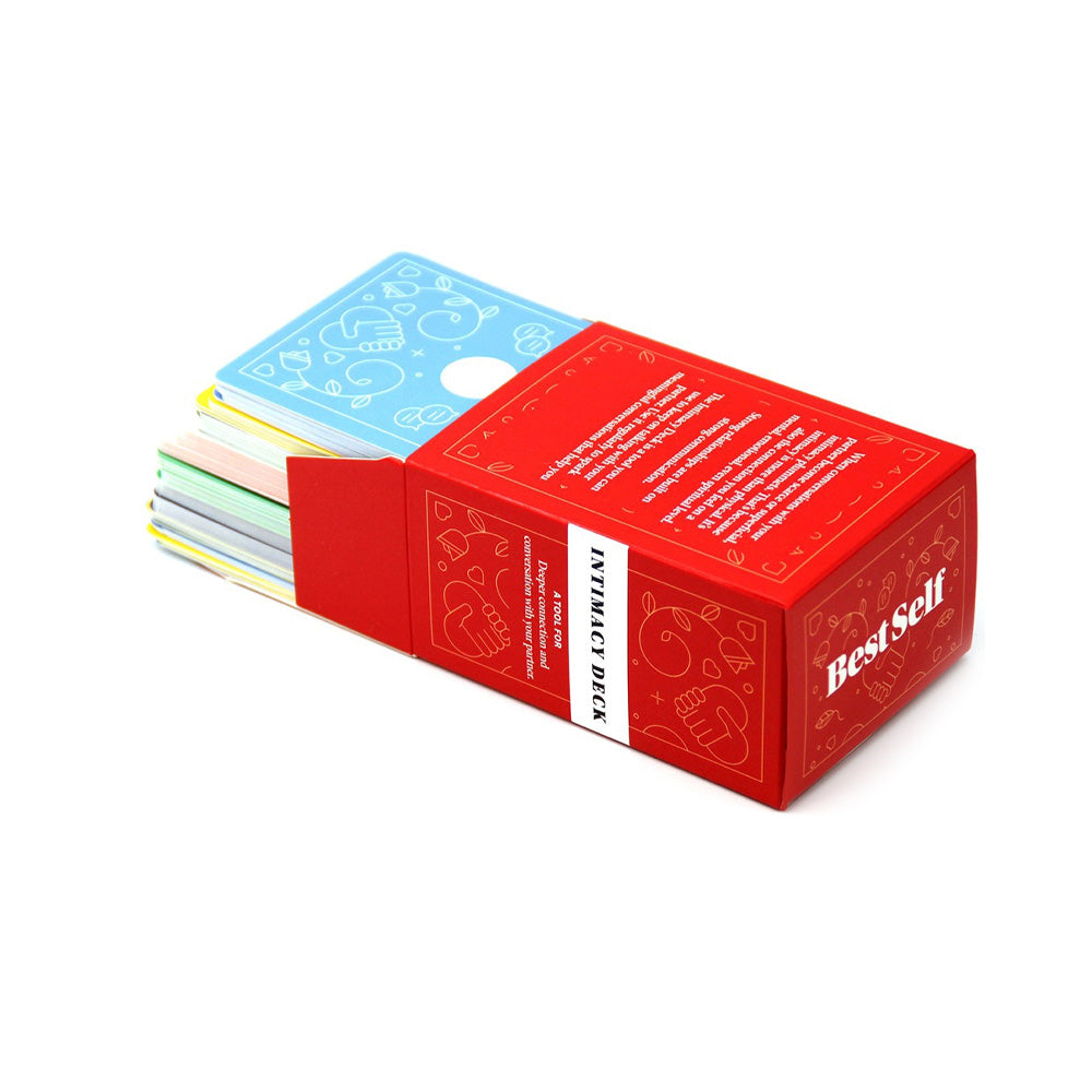 Intimacy Deck By Bestself - 150 Engaging Conversation Starters For Couples