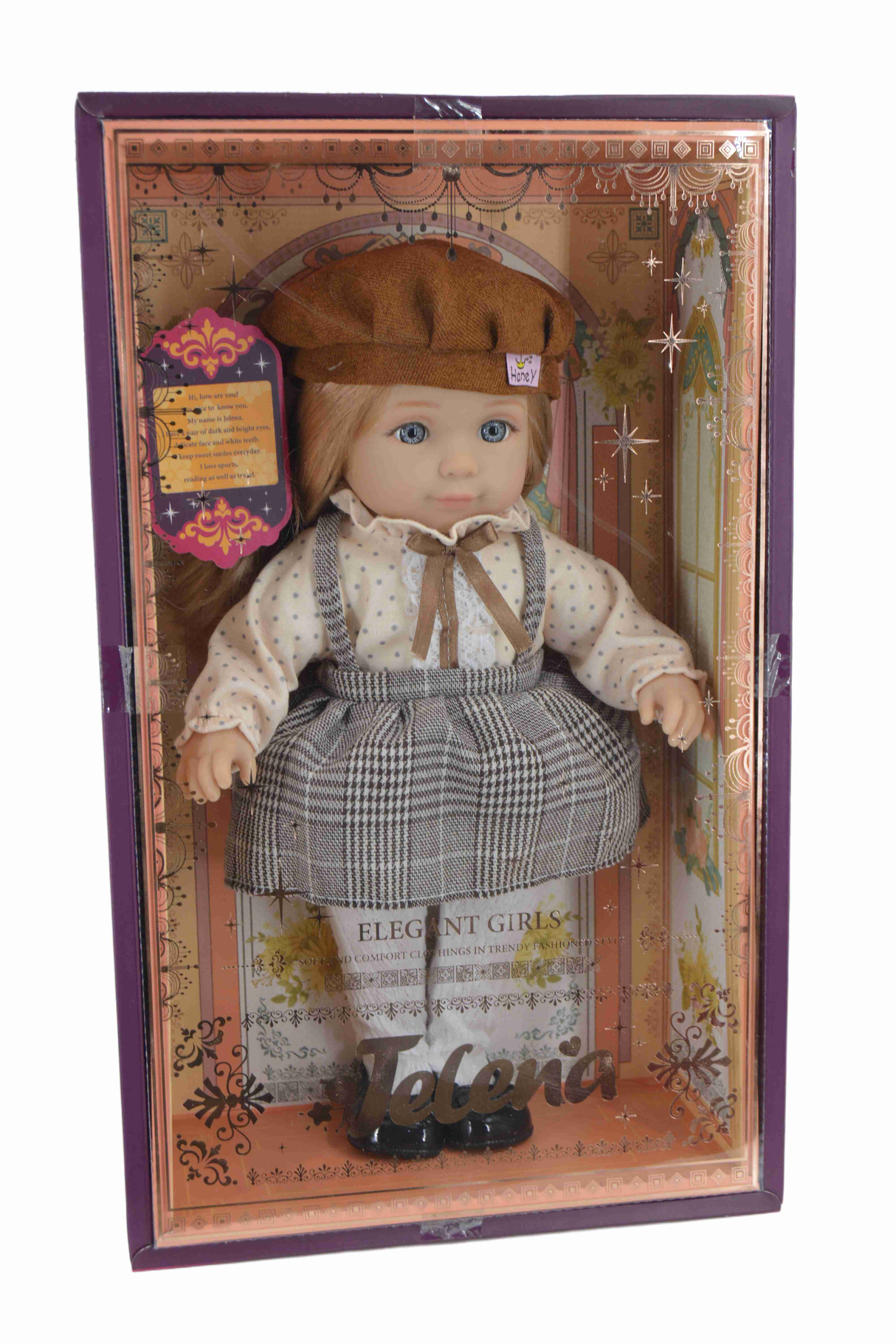 Jelena Elegant Girl Doll – Assorted Fashion Styles