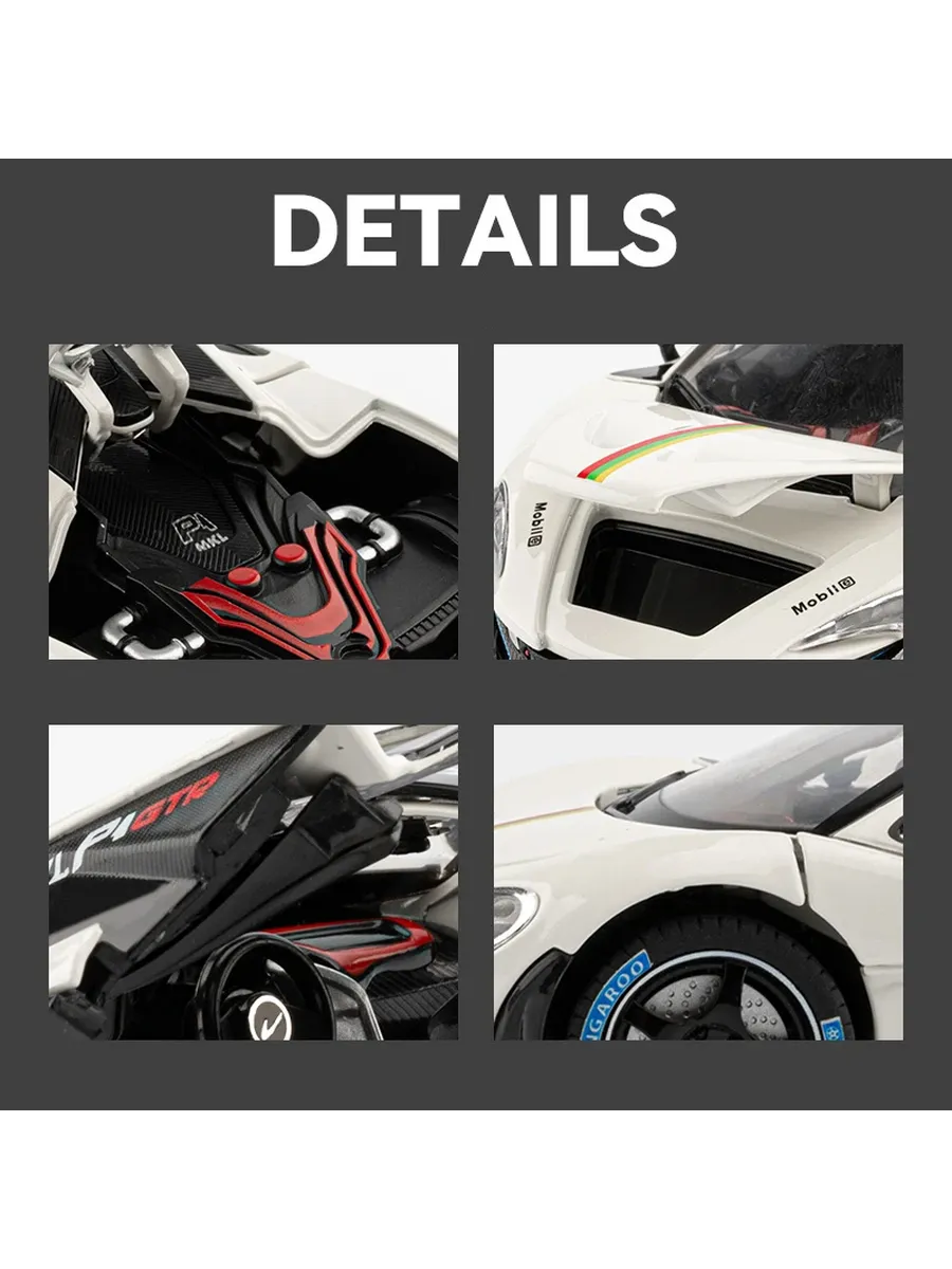 McLaren P1 GTR Model 1:24 (assorted colors, sold as single)