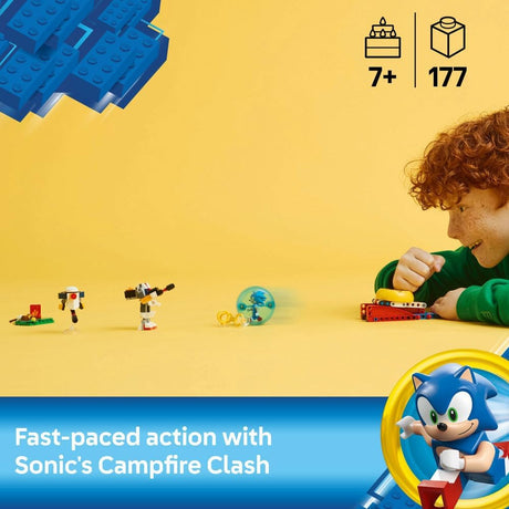 Lego Sonic The Hedgehog 77001 Sonic’s Campfire Clash Set