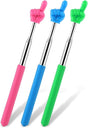 Telescopic Teachers Pointer extendable stick in assorted colors for classroom use