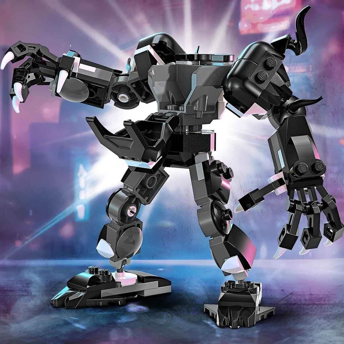 Lego Marvel Superheroes Venom Mech Armor vs Miles Morales Set 76276