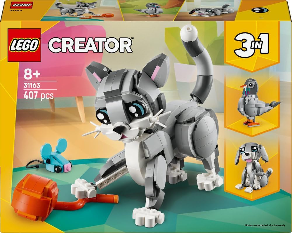 Lego Creator 3in1 31163 Playful Cat