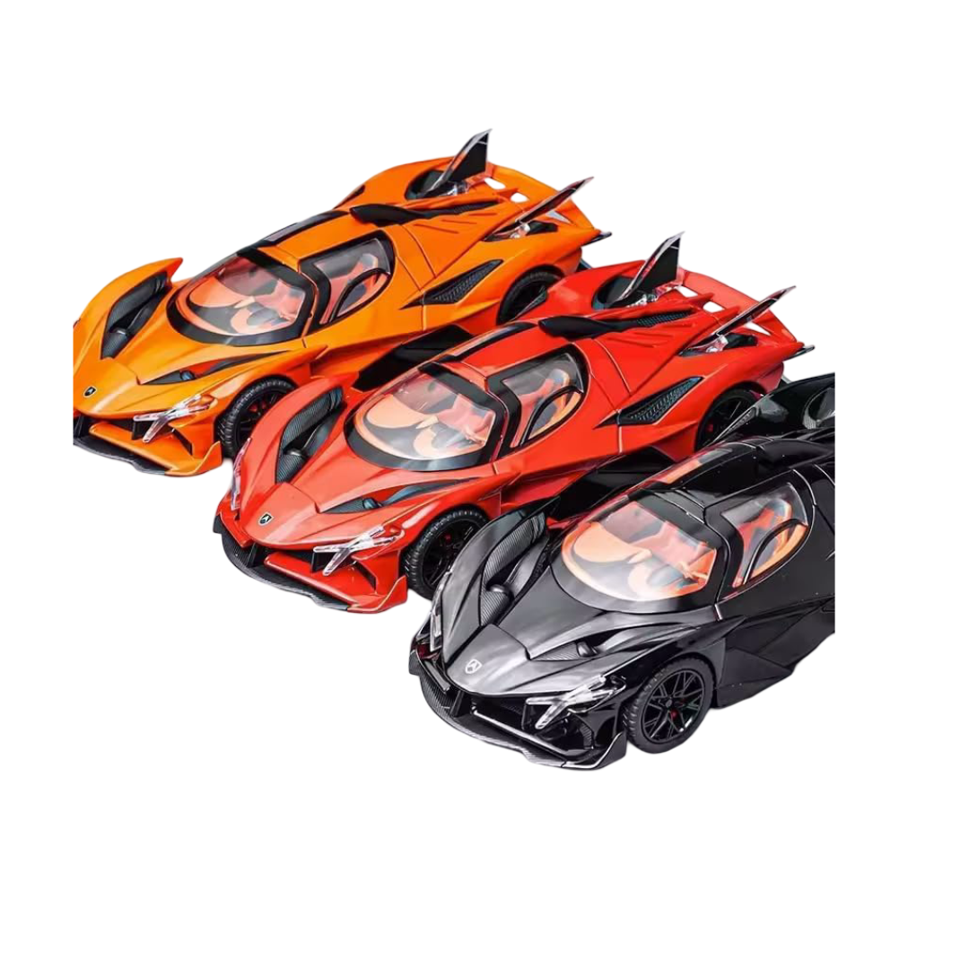 Apollo Project Evo Model 1:24 Scale (3 Assorted Colors, Sold As Single)