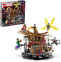 LEGO Marvel Spider-Man Final Battle 76261 building kit with 900 pieces, 9 minifigures including 3 Spider-Men, and 360-degree Statue of Liberty model