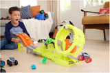 Hot Wheels Monster Trucks Charge & Chase Challenge Track Set