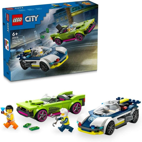 Lego City 60415 Police Car And Muscle Car Chase