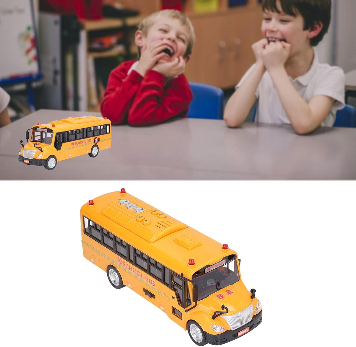 School Bus Model 1:16 Scale Diecast Toy
