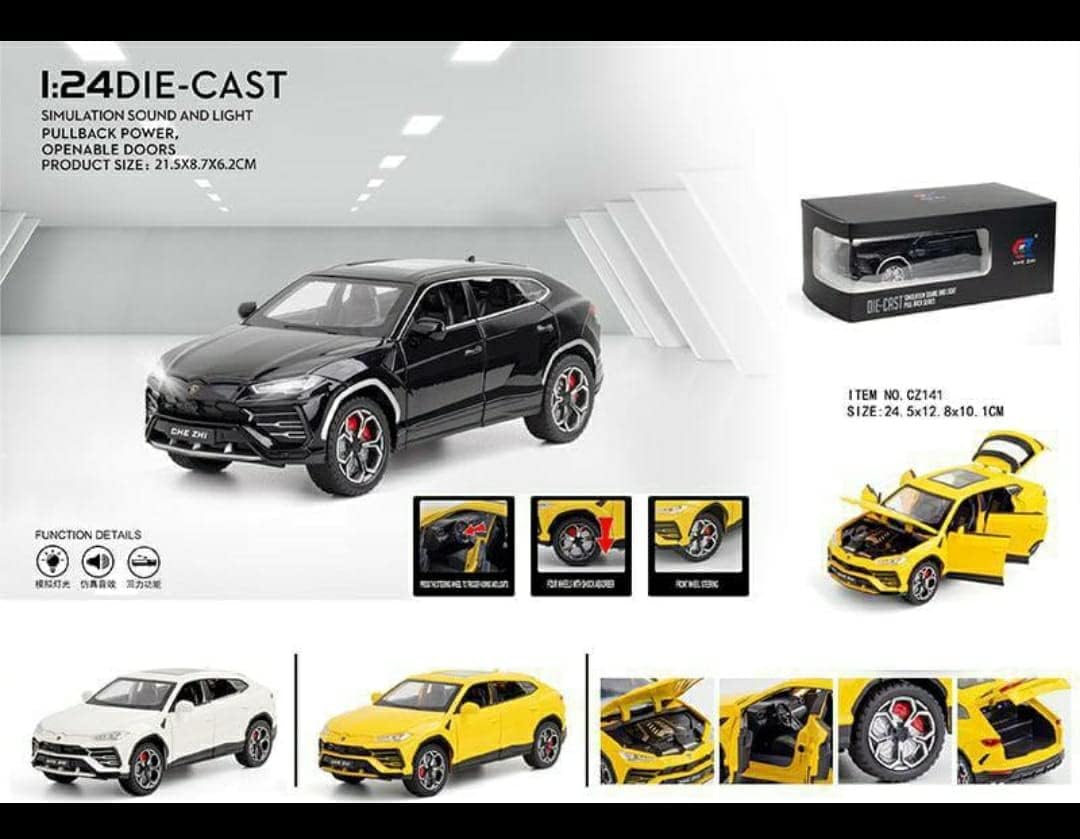 Lamborghini Urus Model 1:24 (assorted colors, sold as single)
