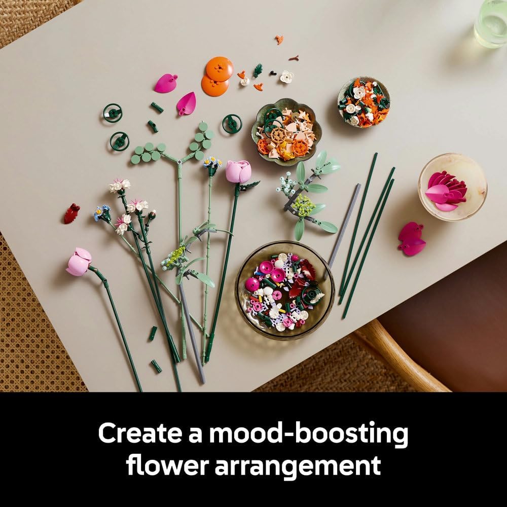 Lego Botanicals 10342 Pretty Pink Flower Bouquet