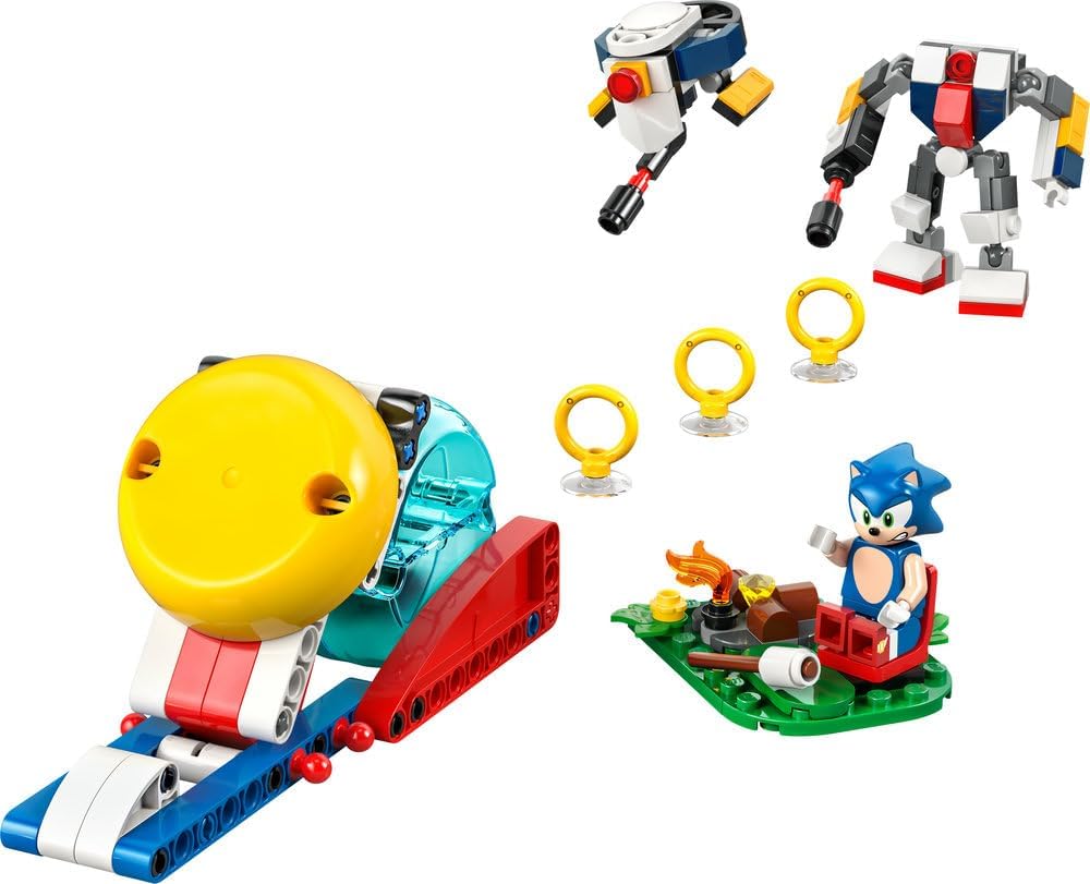 Lego Sonic The Hedgehog 77001 Sonic’s Campfire Clash Set