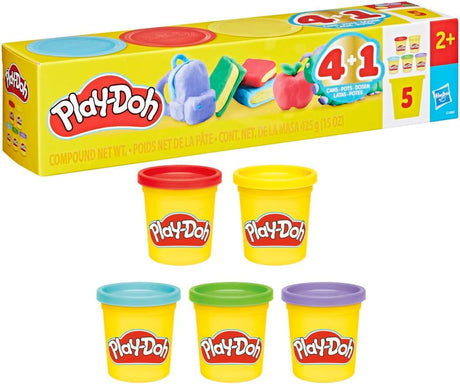 Play-Doh 5 Pack Back To School Set