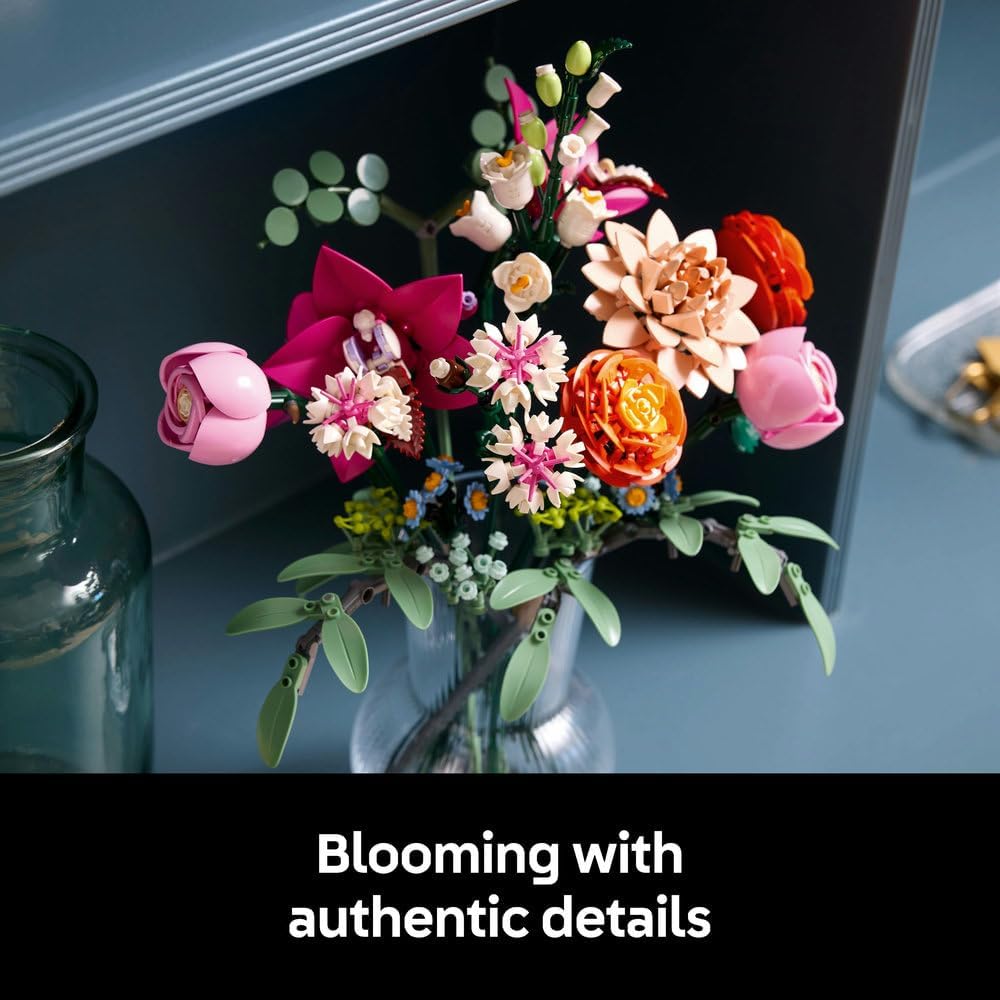 Lego Botanicals 10342 Pretty Pink Flower Bouquet