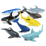 Sea Animals Plastic Figure 8 pcs