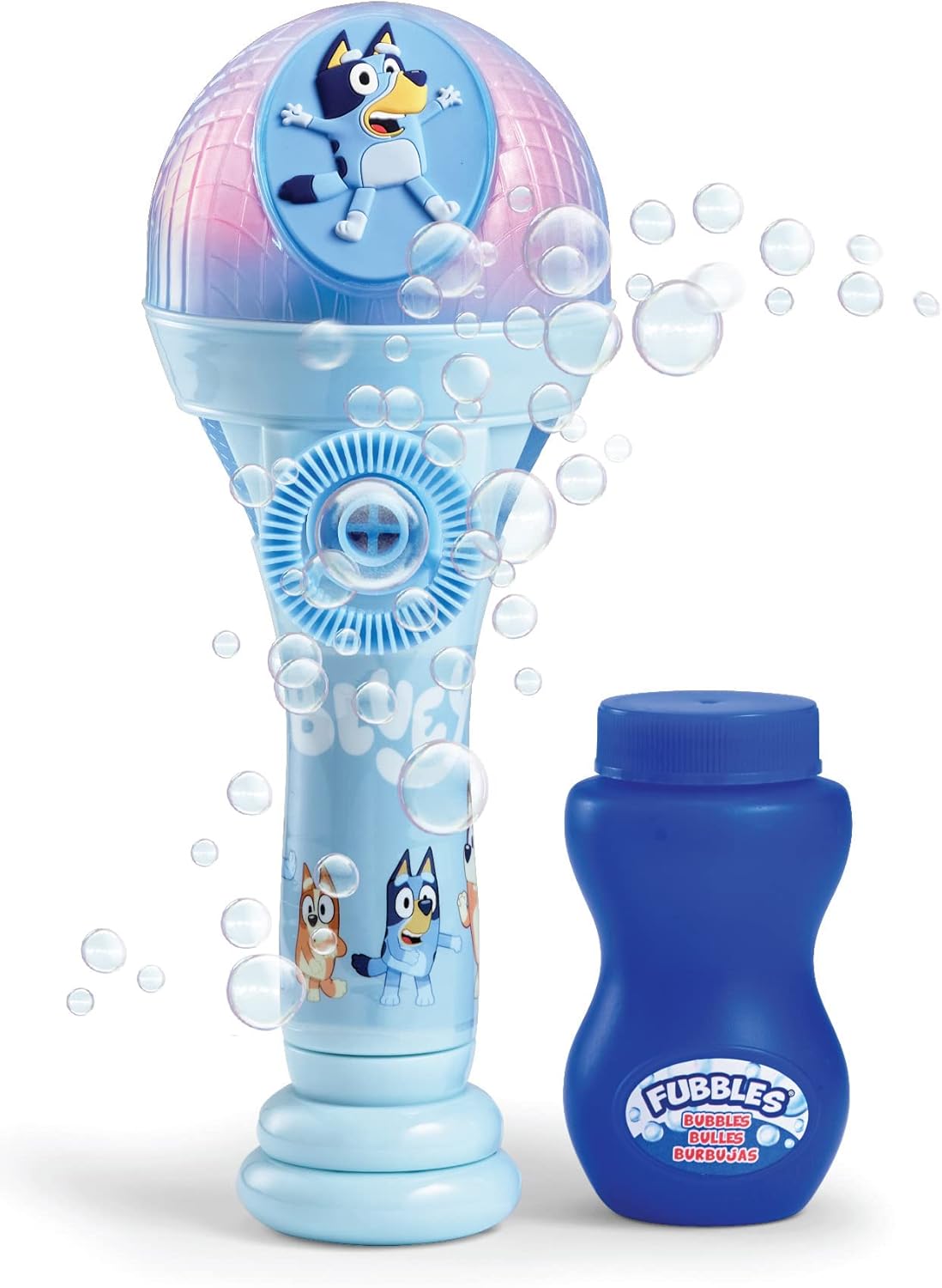 Bluey Dance Mode Bubble Machine & Microphone