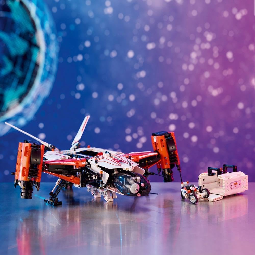 LEGO Technic VTOL Heavy Cargo Spaceship LT81 Set, Space Plane Toy for 10 Plus Year Old Boys, Girls and Kids, Vehicle Building Playset for Imaginative Play, Birthday Gift Idea 42181