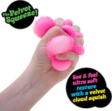 NeeDoh Fuzz Ball Flower Power Sensory Toy Velvet Texture