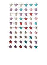 Crystal Star Rhinestone Stickers Assorted