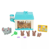 Little Live Pets - Mama Surprise Minis Feed and Nurture a Lil Mouse Inside Their Hutch So She Can Be a Mama She Has 2, 3, or 4 Babies