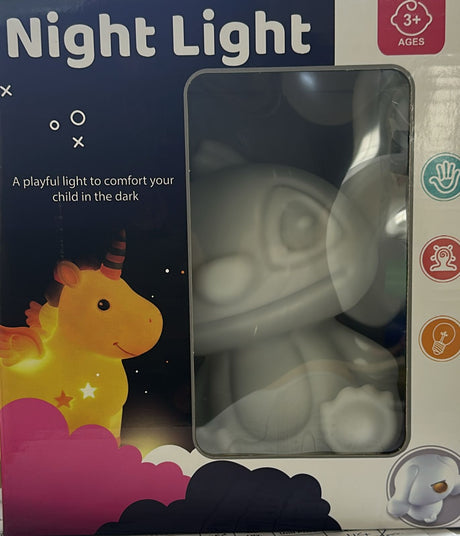 Stitch DIY White Plastic Figure Lamp – Paint Your Own LED Night Light Kit - product image