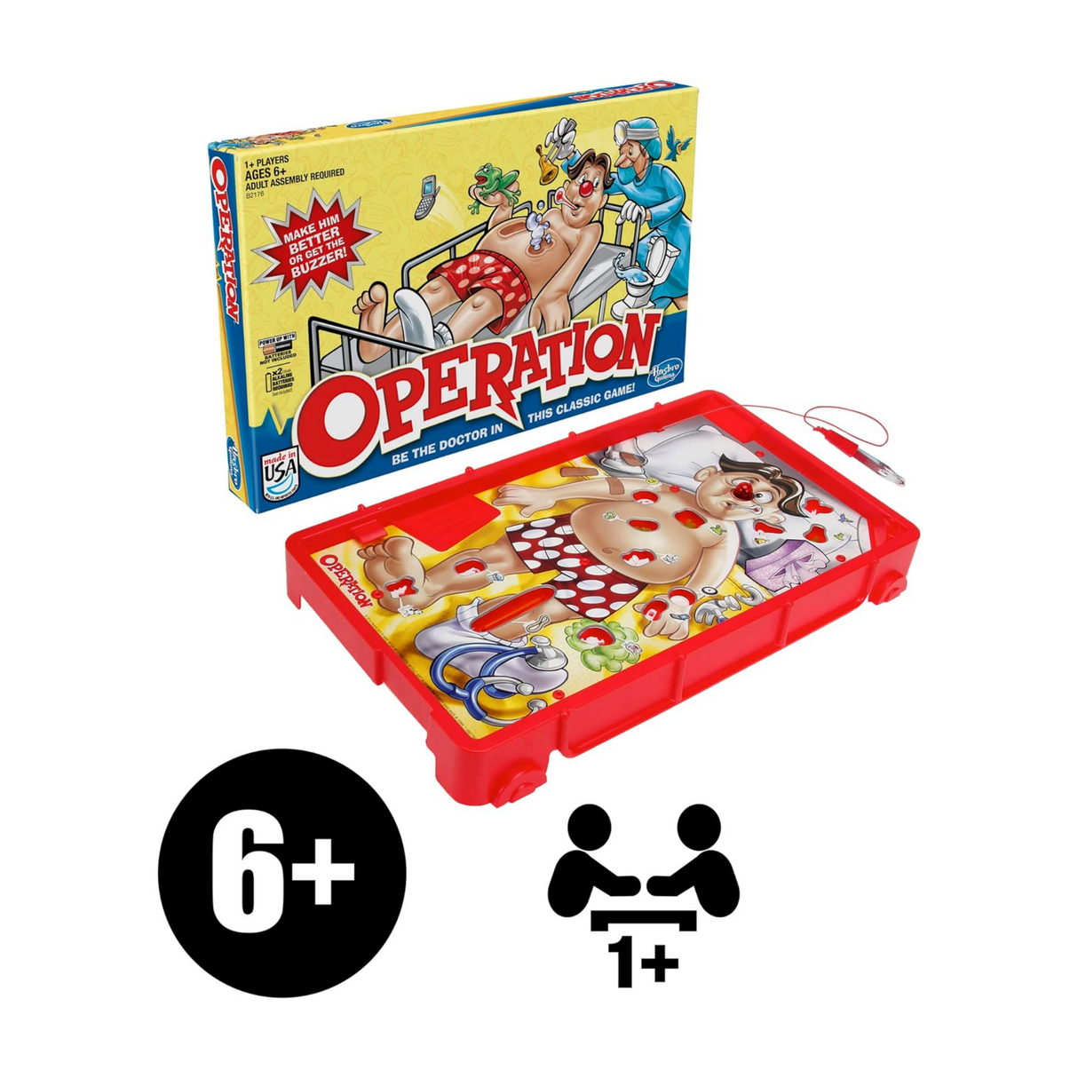 Hasbro Gaming Classic Operation Game