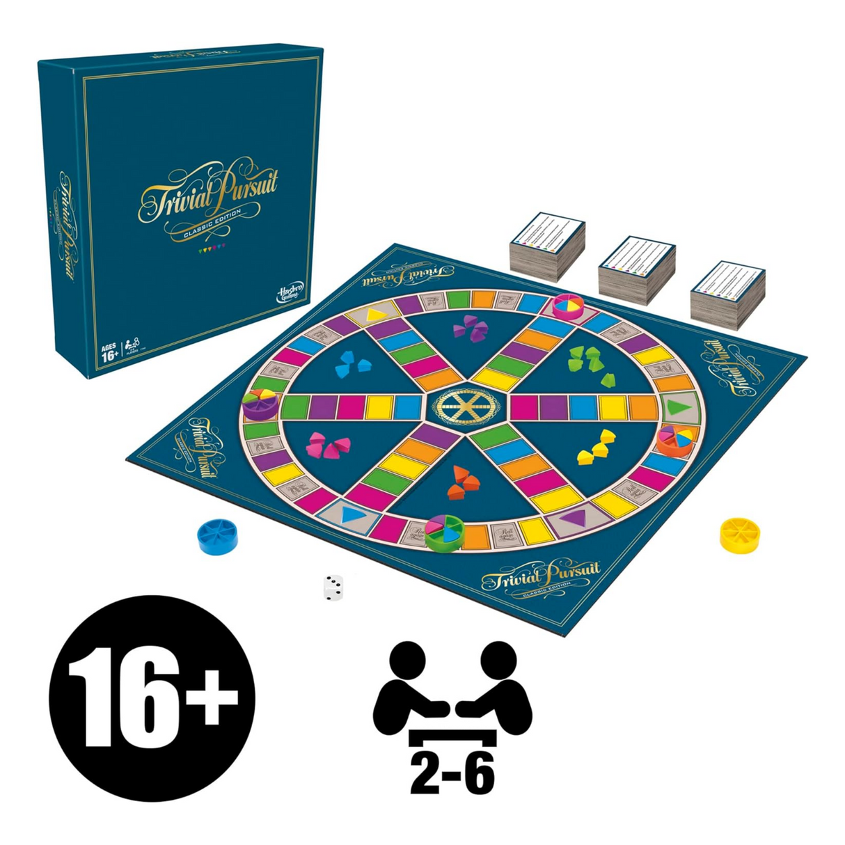 Hasbro Gaming Trivial Pursuit Classic Edition