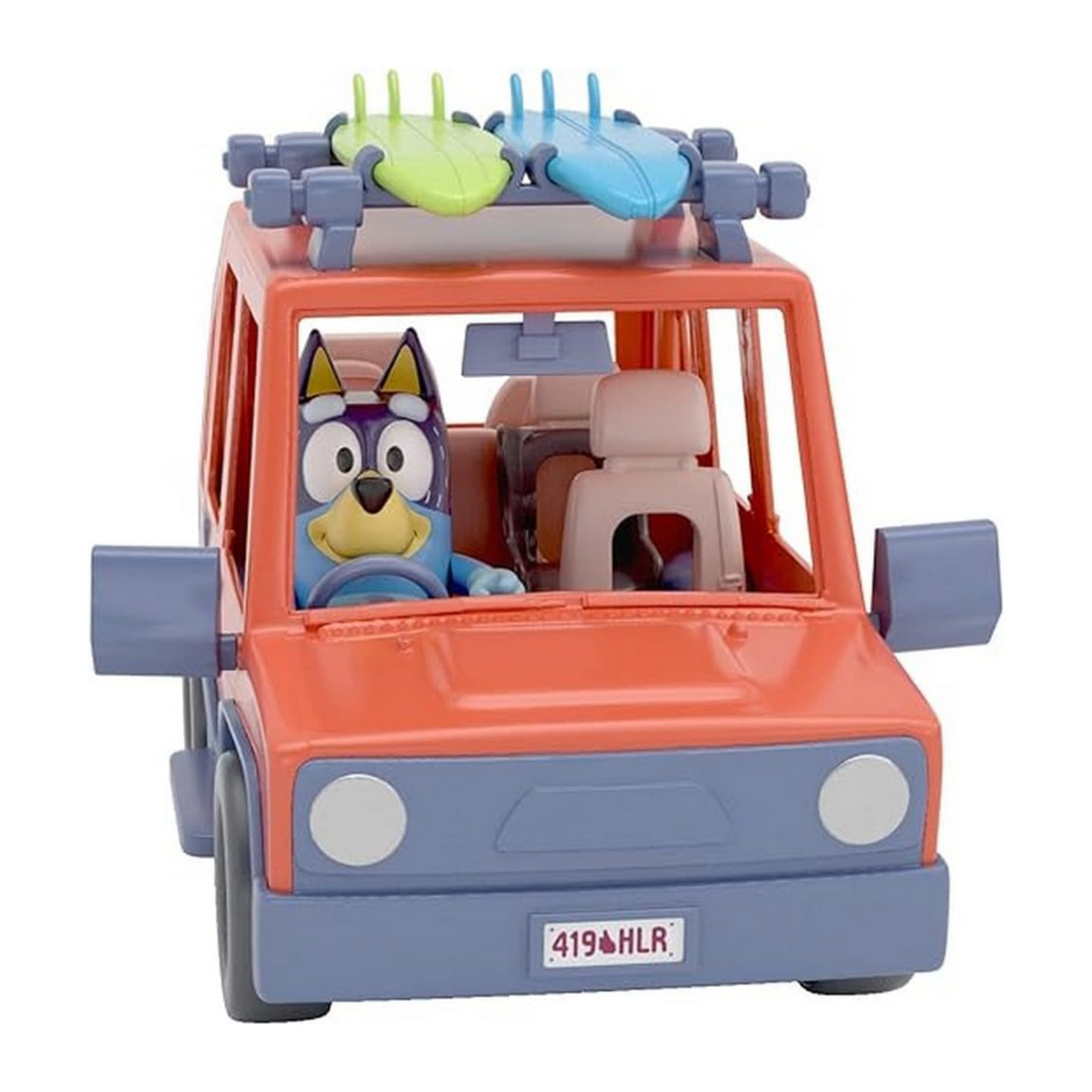 Bluey - Heeler 4WD Family Vehicle with 1 Figure and 2 Surfboards