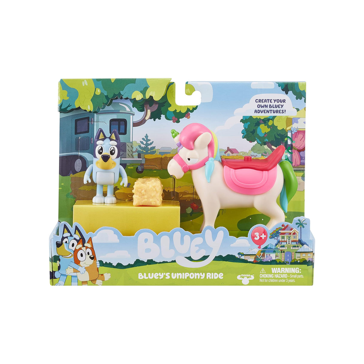 Bluey - Bluey's Unipony Ride Playset