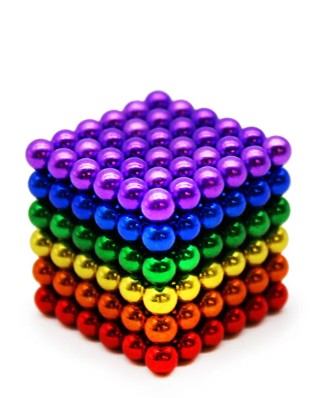 Magnetic Rainbow Balls Deluxe – Small