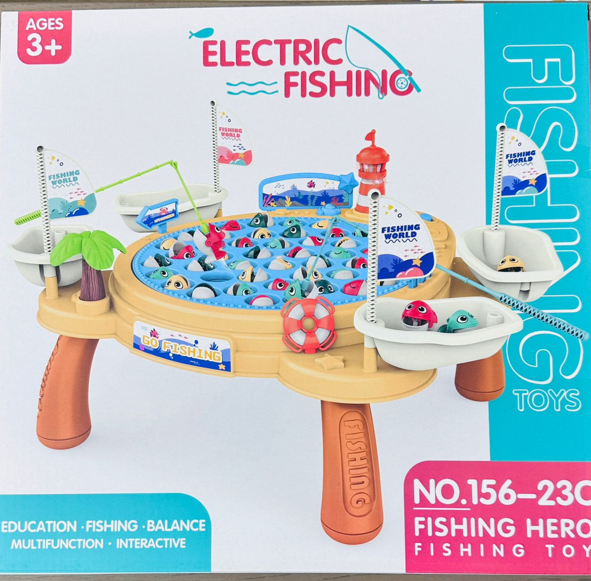 Electric Fishing Toy Game for Kids – Interactive Catching Game