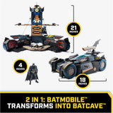 DC Batman Ultimate Transforming Batmobile Playset