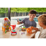 Smashers Dino vs Aliens Rocket Egg - Buildable T-Rex Dino with Slime, Sand, and 20+ Intergalactic Surprises - Assorted