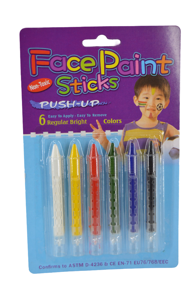 Facepaint Sticks 6 Colors
