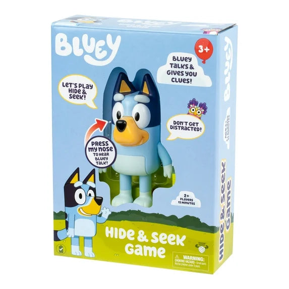 Bluey Hide & Seek Game Hide Bluey and Press Her Nose to Start the Timer to Find Her Ages 3+