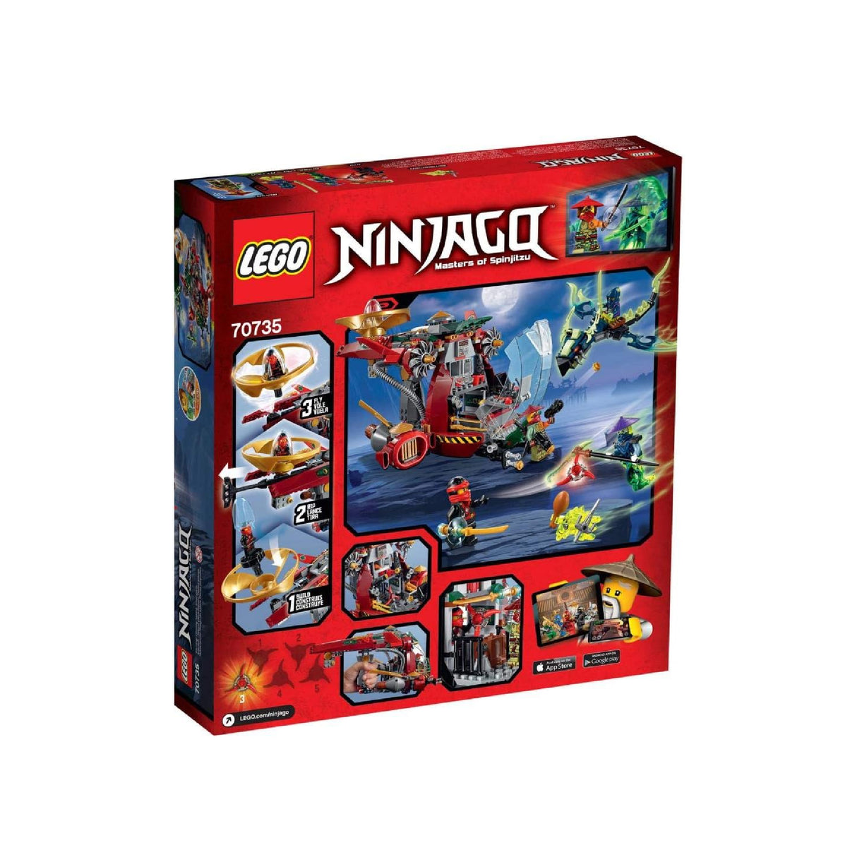 LEGO Ninjago Ronin R.E.X. Ninja Building Kit #70735