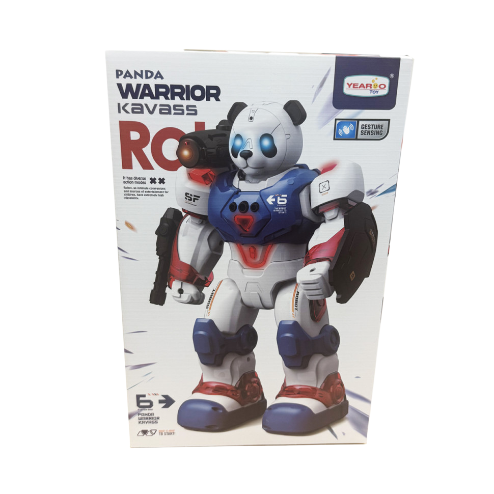 Remote Control Robot Panda Warrior - Transforming Action Figure Toy
