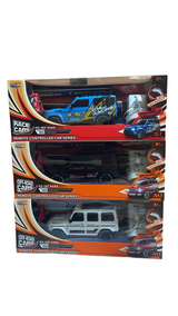 Remote Control Car with Light/USB (Assorted Colors, Sold As Single)