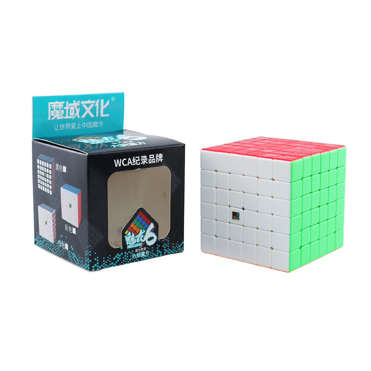 Speed Cube 6X6 Black