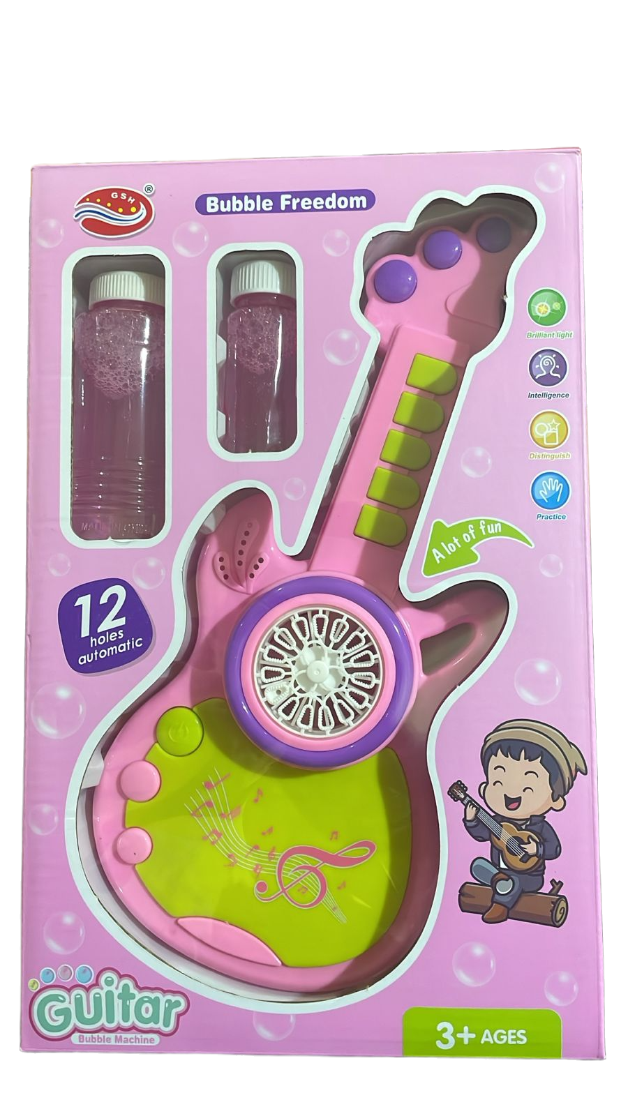 Guitar Bubble Machine