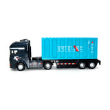 Model Toy Container Truck Assorted