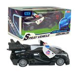 Links to RC POLICE CAR WITH SPRAY BLACK by 
