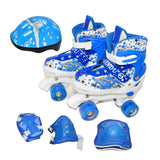 Adjustable Roller Skates Size 35-38 Blue