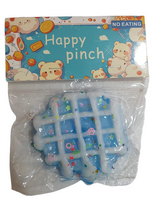 Squishy Wafel Stickers (Assorted Colors, Sold As Single)