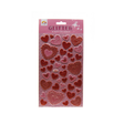 Heart Glitter Puffy Stickers