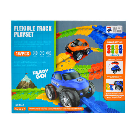 Links to FLEXIBLE TRACK PLAY SET by 